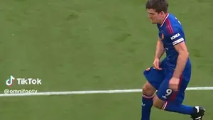 Harry Maguire w akcji w Lidze Mistrzów