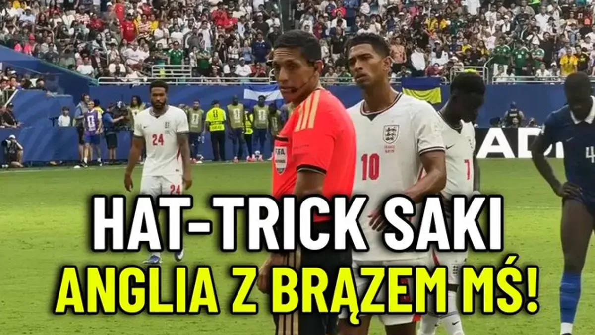 Hat-trick Bukayo Saki! Gwiazdor Arsenalu bohaterem reprezentacji Anglii