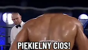 Ihosvany Garcia. Przeciwnik nie miał szans.