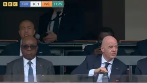 Infantino na dwóch meczach naraz? Sekret szefa FIFA wyjaśniony