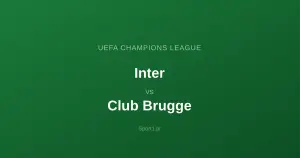 Inter Mediolan - Club Brugge: Typy bukmacherskie