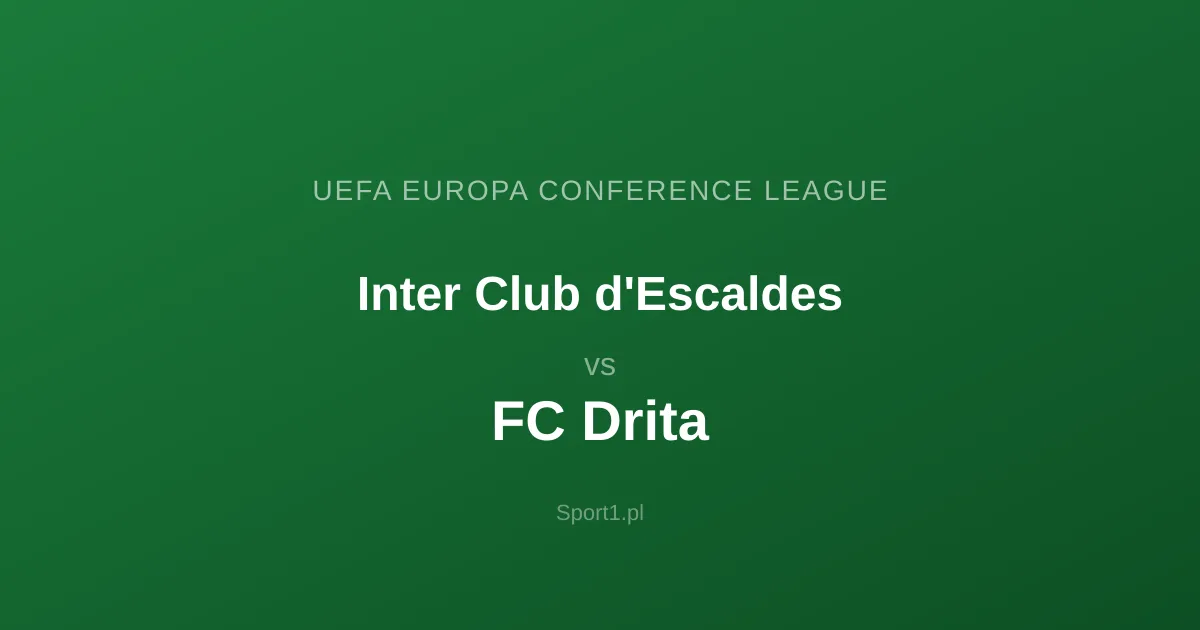 Inter Club d'Escaldes - FC Drita: Typy bukmacherskie