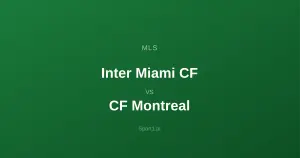 Inter Miami CF - CF Montreal: Typy bukmacherskie