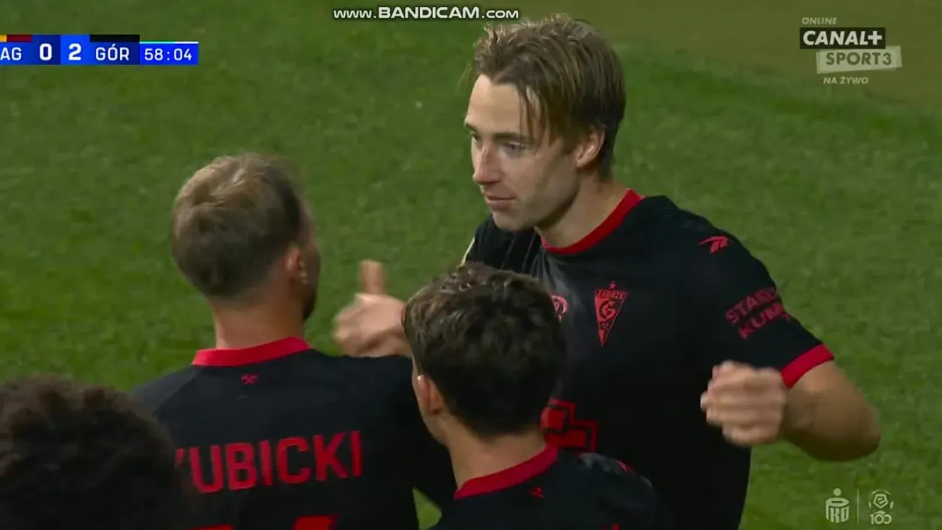 Jagiellonia Białystok 0-2 Górnik Zabrze - Liseth