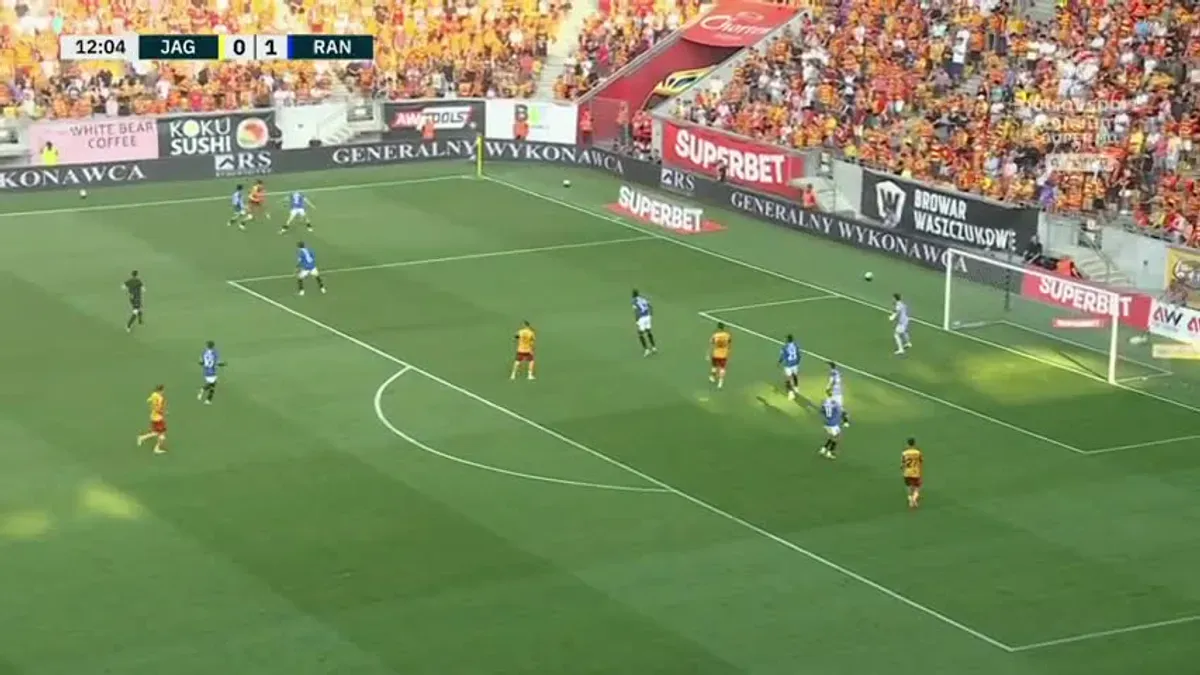 Jagiellonia Białystok 1-1 Rangers - Szmytつ