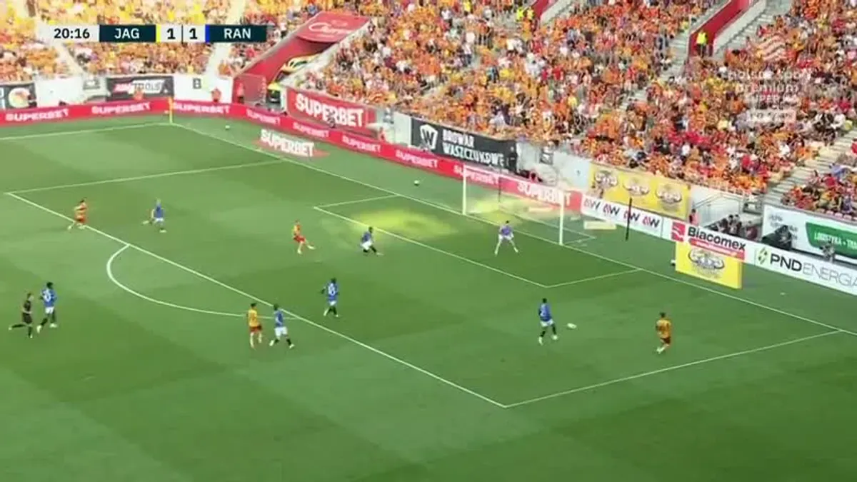 Jagiellonia Białystok 2-1 Rangers - Szmyt