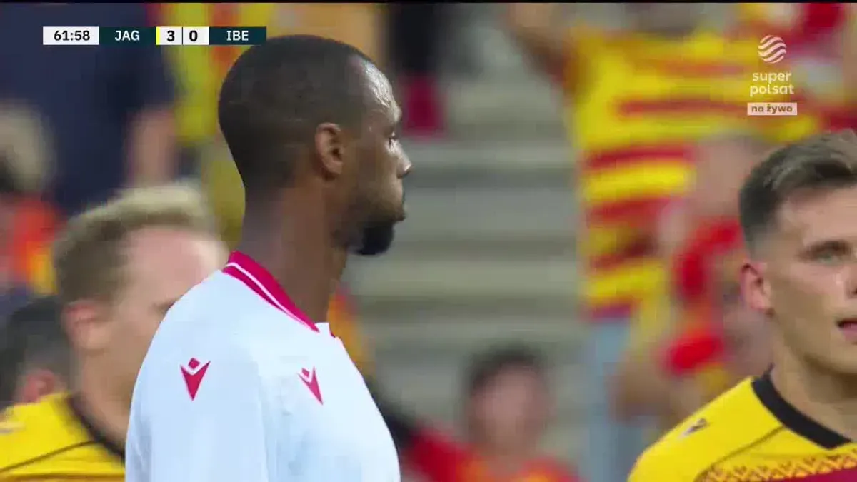 Jagiellonia Białystok 3-0 Iberia 1999 snajper Al Hassan