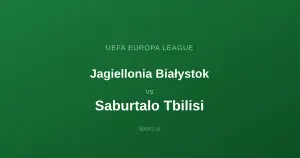 Jagiellonia Białystok - Saburtalo Tbilisi: Typy bukmacherskie