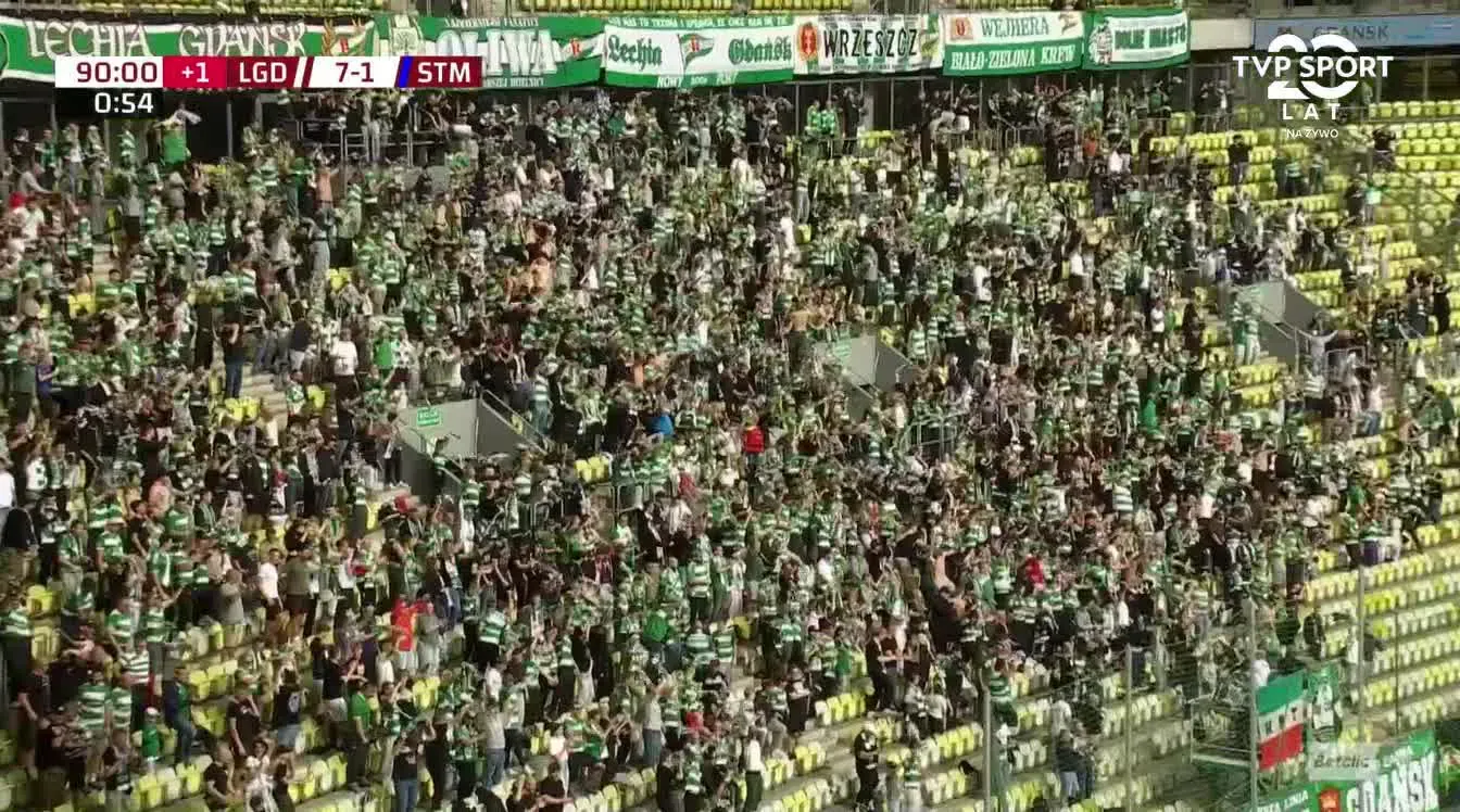 Jaguar II Gdańsk 7-1 Tylko Lechia Gdansk