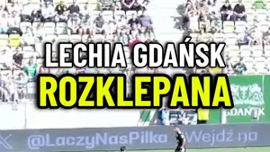 Jak po sznurku. piękna akcja Pogoni Grodzisk Mazowiecki, wykończona przez Damiana Jaronia w meczu z Lechią. Do przerwy w