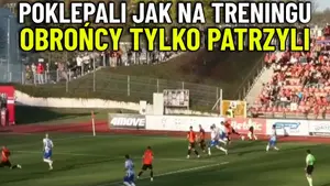 Jakie to proste. dwa podania Chrobrego Głogów w polu karnym Stali Mielec i gol! Oglądaj online