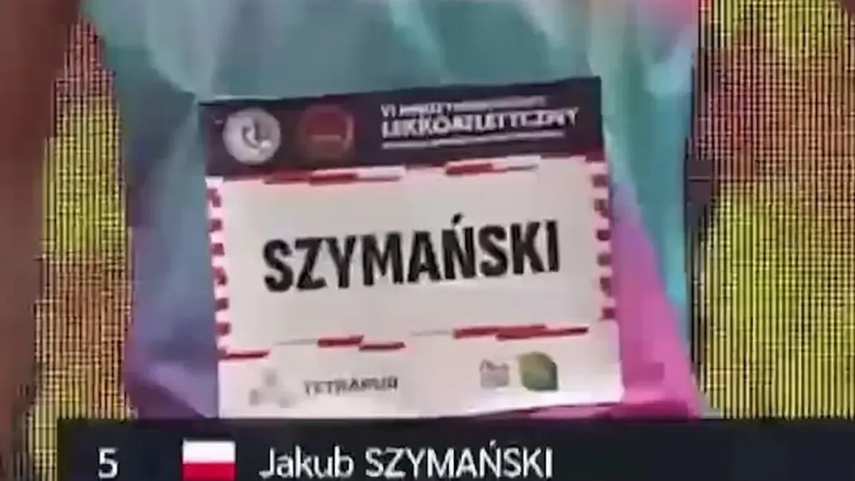 Jakub Szymański przebiegł 110 metrów przez płotki w 13.21 sekundy. To rezultat lepszy od rekordu Polski. Wiało jednak 2,