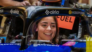 Jamie Chadwick przetestowała bolid Williamsa. Pierwsza kobieta w tym zespole od Susie Wolff