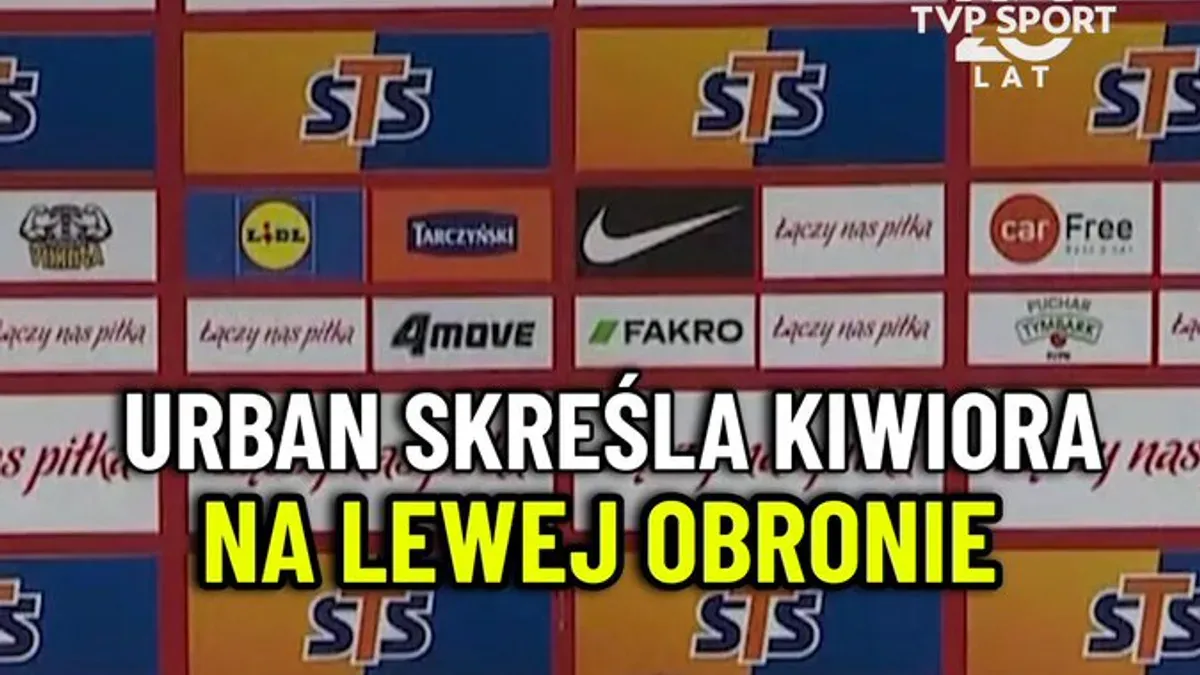 Jan Urban stawia sprawę lewej obrony jasno.