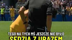 Jeśli zawodnik potrzebuję pomocy medycznej na boisku, musi opuścić plac gry na minutę. Czy ta sama zasada dotyczy sędzió
