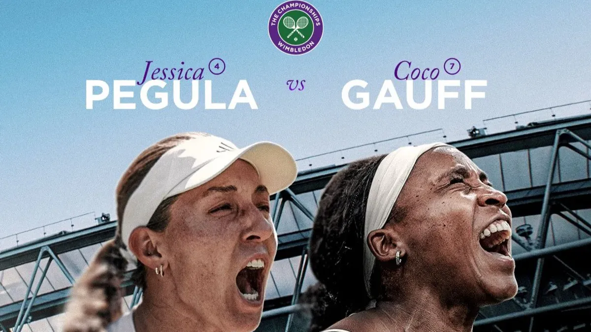Jessica Pegula - Coco Gauff transmisja za darmo: Gdzie obejrzeć mecz dzisiaj na żywo, o której godzinie? (05.07.2026) [Wimbledon]
