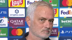 José Mourinho ocenił, że po trzecim golu rzymscy piłkarze opadli z sił