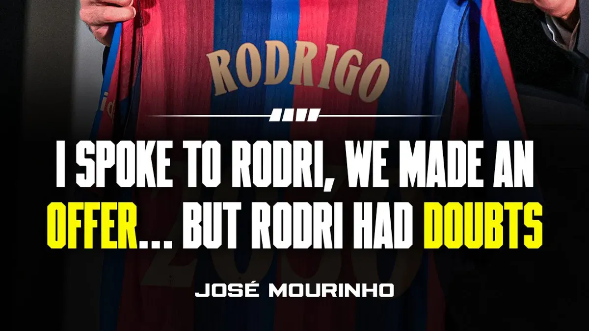 Jose Mourinho ujawnia prawdę o transferze Rodriego. Real Madryt złożył ofertę