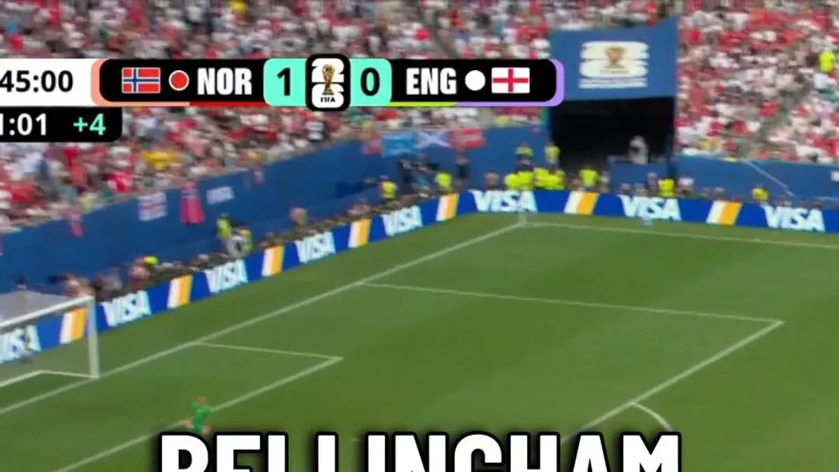 Jude Bellingham znów bierze sprawy w swoje ręce! Piąty gol na mundialu i mamy remis w starciu Anglii z Norwegią! Zaciera