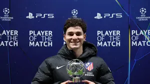 Julian Alvarez błyszczy w barwach Atletico Madryt. Argentyńczyk doceniony przez UEFA