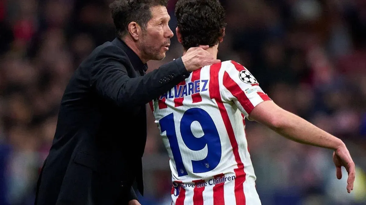 Julian Alvarez poza kadrą Atletico Madryt. Diego Simeone zabrał głos