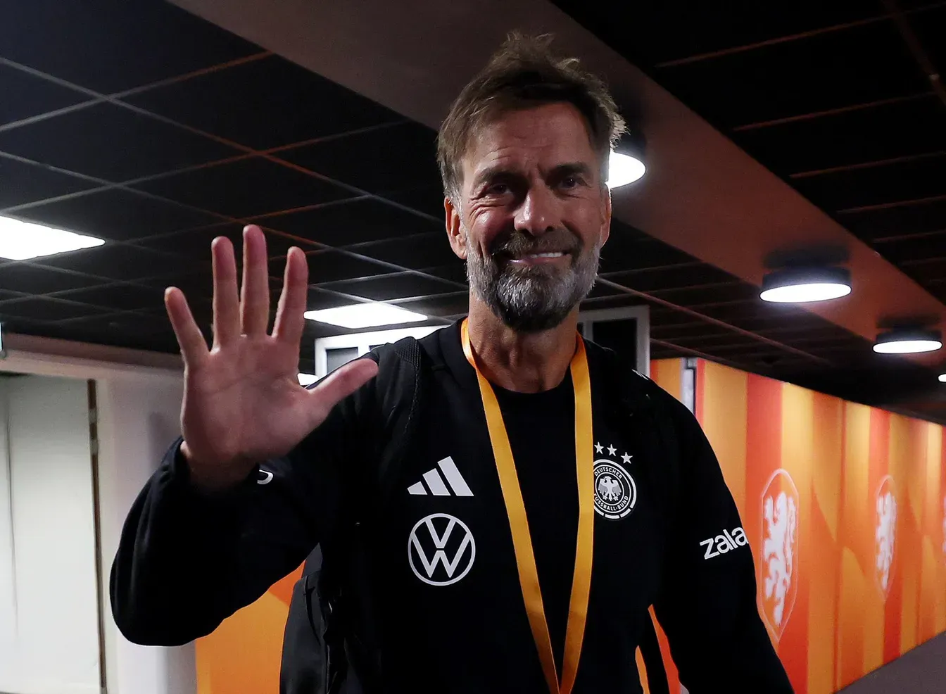 Jürgen Klopp debiutuje jako selekcjoner reprezentacji Niemiec w meczu przeciwko Holandii