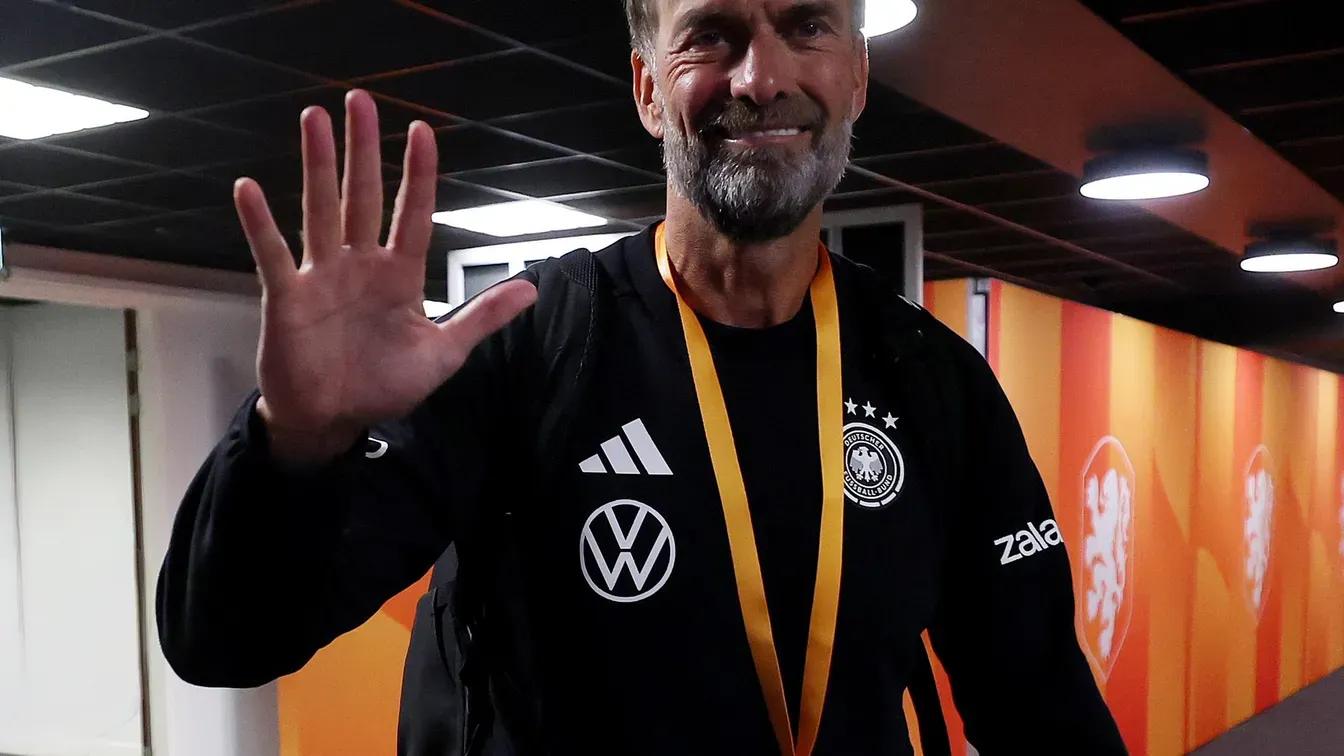 Jürgen Klopp debiutuje jako selekcjoner reprezentacji Niemiec w meczu przeciwko Holandii