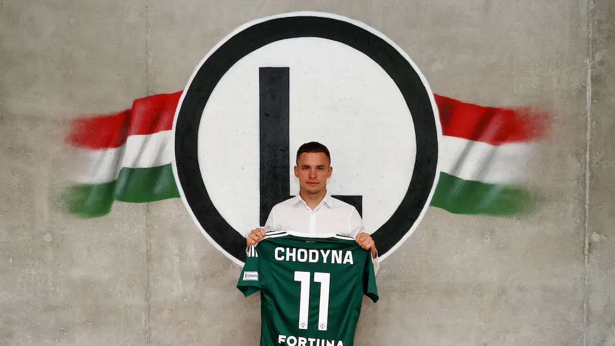 Kacper Chodyna wróci do Zagłębia Lubin? Legia może sprzedać skrzydłowego