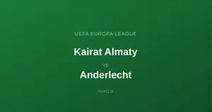 Kairat Almaty - Anderlecht: Typy bukmacherskie