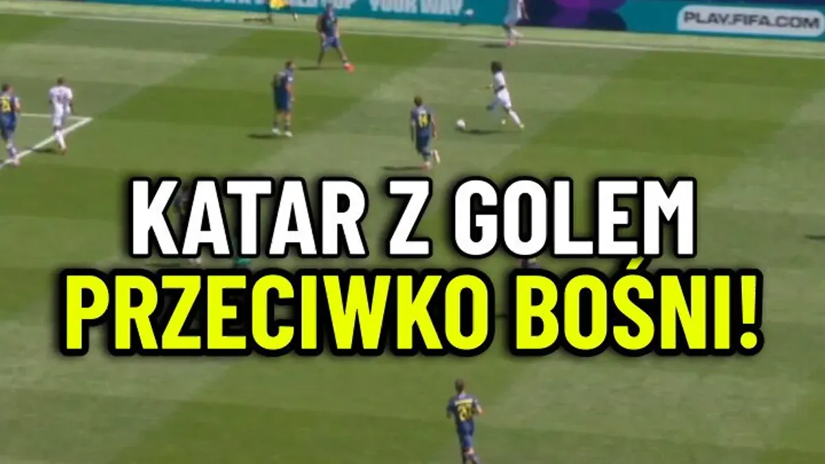 Katar przed przerwą strzela gola kontaktowego! Oglądaj