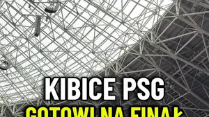 KIBICE PSG rozśpiewani przed meczem z Arsenalem. Finał Ligi Mistrzów od 17:00 w TVP Sport. Pierwszy gwizdek punkt 18 Ogl