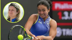 Kim Clijsters wskazuje na nietypową broń młodej gwiazdy. Rywalki są bezradne