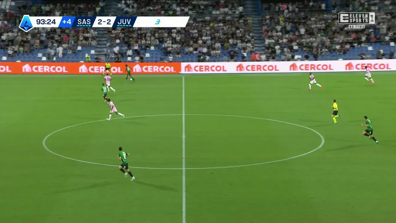 Kino absolutne! Sassuolo wyrywa zwycięstwo z Juventusem w ostatniej akcji!