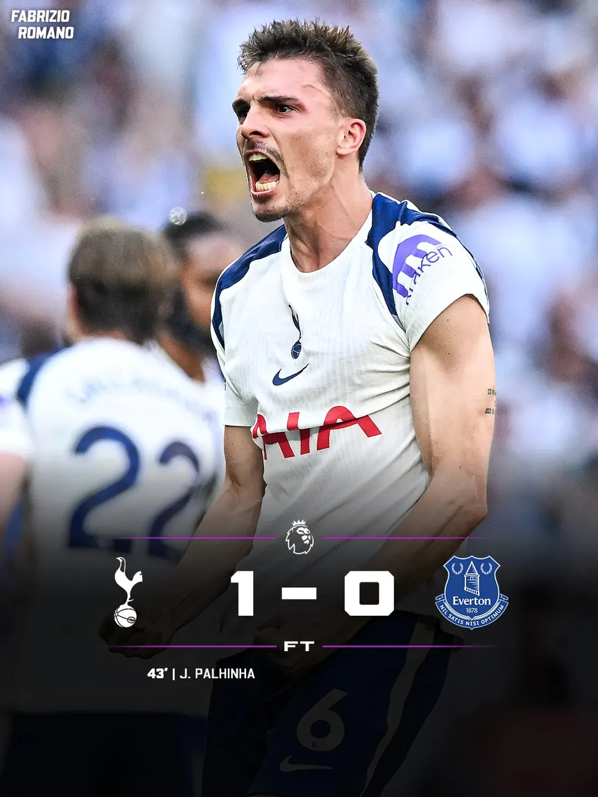 Kluczowe rozstrzygnięcie w Premier League. Tottenham wygrywa z Evertonem i zostaje w elicie