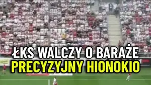 Koki Hinokio uradował kibiców ŁKS! Japończyk precyzyjnym strzałem doprowadził do wyrównania w meczu z Górnikiem Łęczna! 