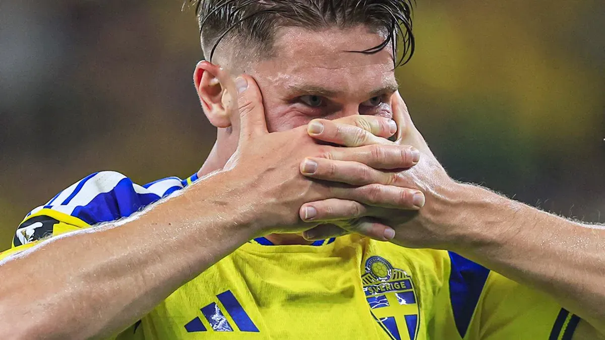 Koncertowa gra Szwedów na mundialu. Gwiazdy nie dały szans Tunezji