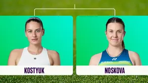 Kostyuk - Noskova transmisja za darmo w Internecie! Gdzie obejrzeć mecz dzisiaj na żywo, kiedy i o której godzinie półfinał? (09.07.2026) [Wimbledon]