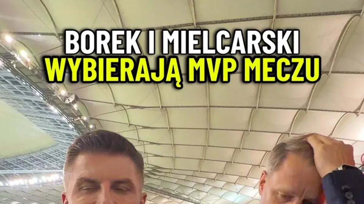 Kto polskim MVP meczu. Wybierają @BorekMati i Grzegorz Mielcarski