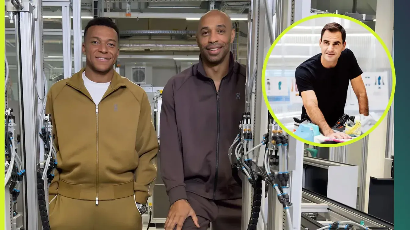 Kylian Mbappe i Thierry Henry wchodzą w świat Rogera Federera. Wielki ruch marki On