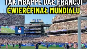 Kylian Mbappe melduje się w ćwierćfinale mistrzostw świata