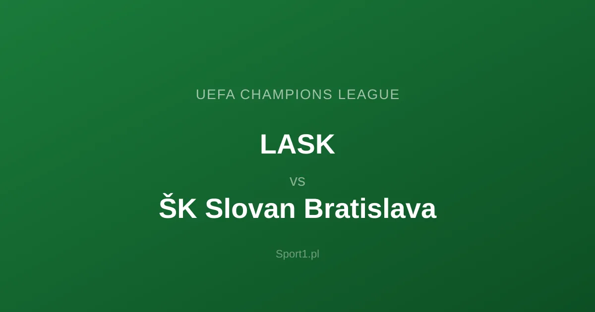 LASK - ŠK Slovan Bratislava: Typy bukmacherskie