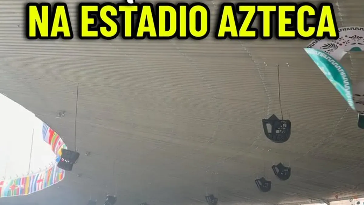 Latające sombrera na Estadio Azteca. klimat meksykańskich trybun Transmisja online meczu Meksyk vs RPA