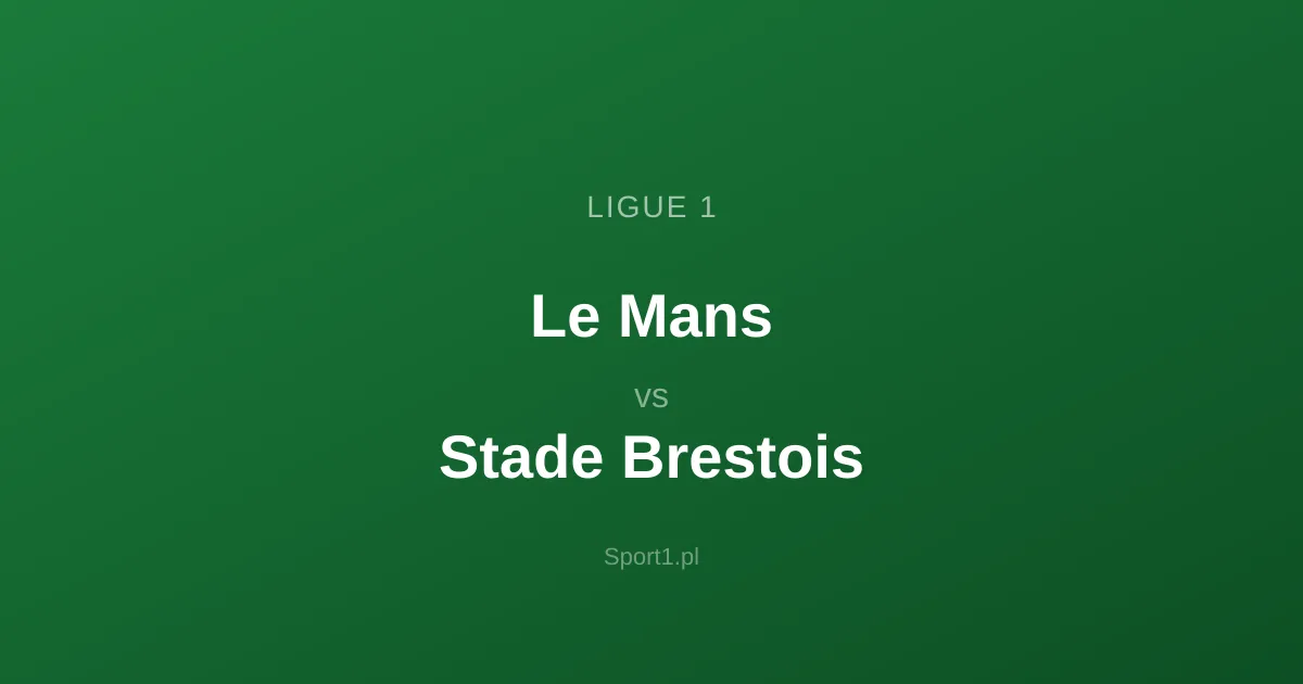 Le Mans - Stade Brestois: Typy bukmacherskie