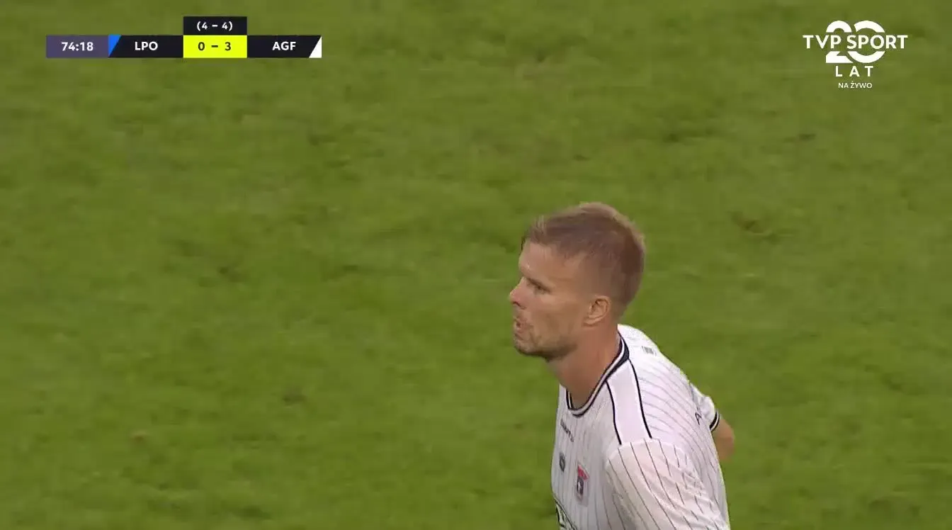 Lech Poznań 0-3 Aarhus GF Niestety Tingager