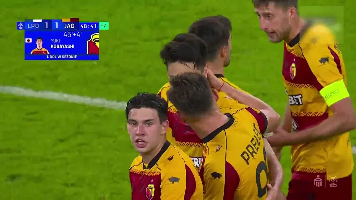 Lech Poznań 1-1 Jagiellonia Białystok