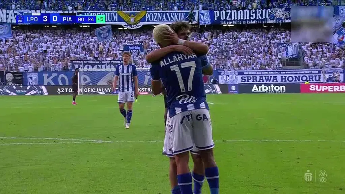 Lech Poznań 3-0 Piast Gliwice