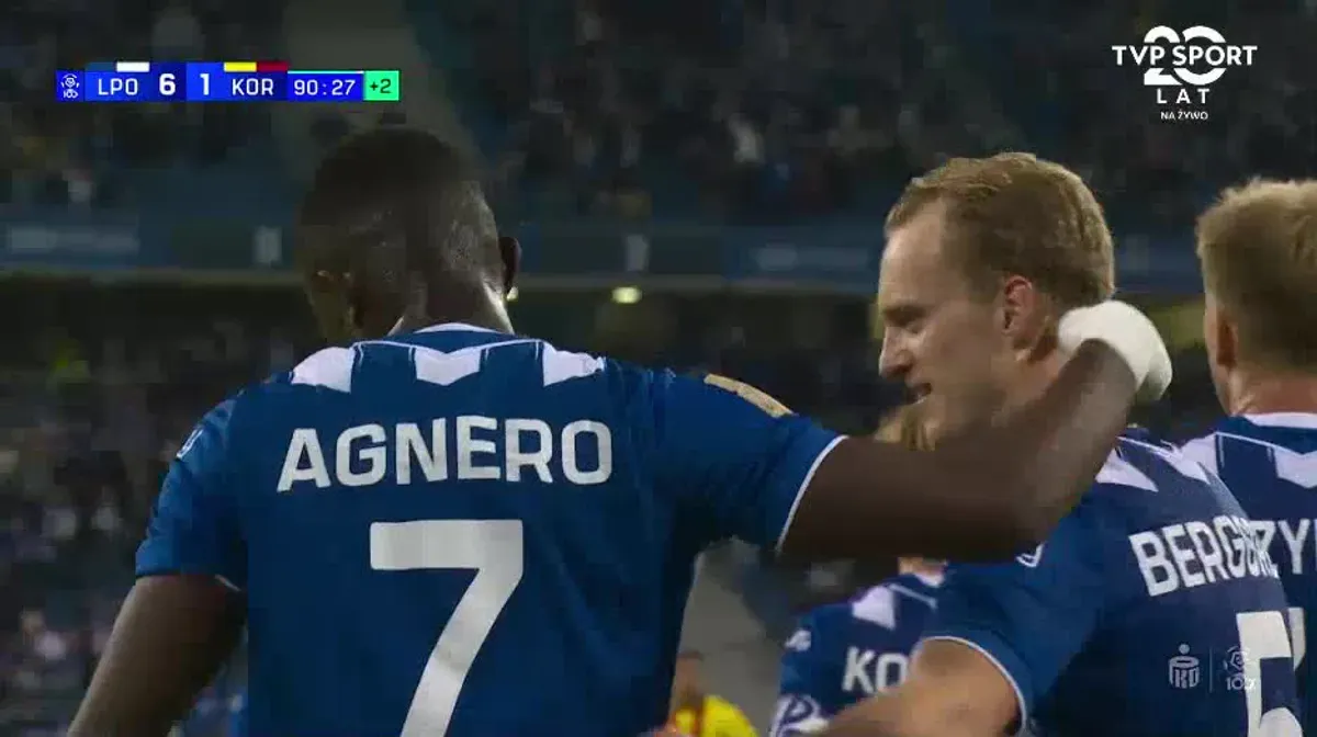 Lech Poznań 6-1 MKS Korona Kielce