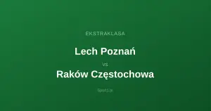 Lech Poznań - Raków Częstochowa: Typy bukmacherskie