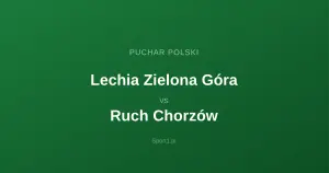 Lechia Zielona Góra - Ruch Chorzów: Typy bukmacherskie