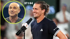 Legenda tenisa uderza w Zvereva. Agassi ostrzega Niemca przed finałem French Open